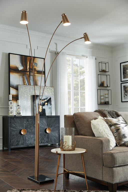 Colldale Arc Lamp - Premium Lamp from Ashley Furniture - Just $227.96! Shop now at Furniture Wholesale Plus  We are the best furniture store in Nashville, Hendersonville, Goodlettsville, Madison, Antioch, Mount Juliet, Lebanon, Gallatin, Springfield, Murfreesboro, Franklin, Brentwood