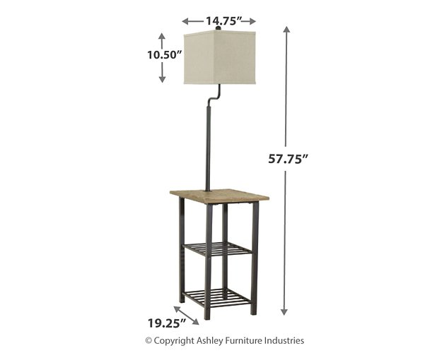 Shianne Floor Lamp - Premium Lamp from Ashley Furniture - Just $113.20! Shop now at Furniture Wholesale Plus  We are the best furniture store in Nashville, Hendersonville, Goodlettsville, Madison, Antioch, Mount Juliet, Lebanon, Gallatin, Springfield, Murfreesboro, Franklin, Brentwood