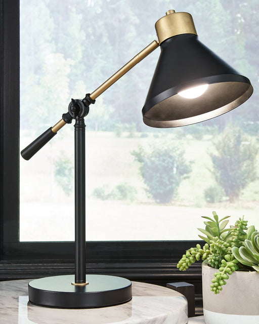 Garville Desk Lamp - Premium Lamp from Ashley Furniture - Just $60.24! Shop now at Furniture Wholesale Plus  We are the best furniture store in Nashville, Hendersonville, Goodlettsville, Madison, Antioch, Mount Juliet, Lebanon, Gallatin, Springfield, Murfreesboro, Franklin, Brentwood