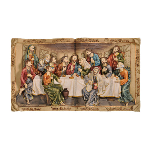 Homili Multi Last Supper Plaque - Premium Wall Art from FOA East - Just $140.40! Shop now at Furniture Wholesale Plus  We are the best furniture store in Nashville, Hendersonville, Goodlettsville, Madison, Antioch, Mount Juliet, Lebanon, Gallatin, Springfield, Murfreesboro, Franklin, Brentwood