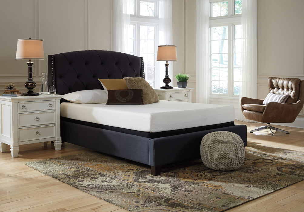 Chime 8 Inch Memory Foam Mattress in a Box - Premium Mattress from Ashley Furniture - Just $245.57! Shop now at Furniture Wholesale Plus  We are the best furniture store in Nashville, Hendersonville, Goodlettsville, Madison, Antioch, Mount Juliet, Lebanon, Gallatin, Springfield, Murfreesboro, Franklin, Brentwood