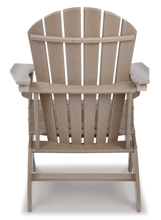 Sundown Treasure Adirondack Chair - Premium Outdoor Seating from Ashley Furniture - Just $205! Shop now at Furniture Wholesale Plus  We are the best furniture store in Nashville, Hendersonville, Goodlettsville, Madison, Antioch, Mount Juliet, Lebanon, Gallatin, Springfield, Murfreesboro, Franklin, Brentwood