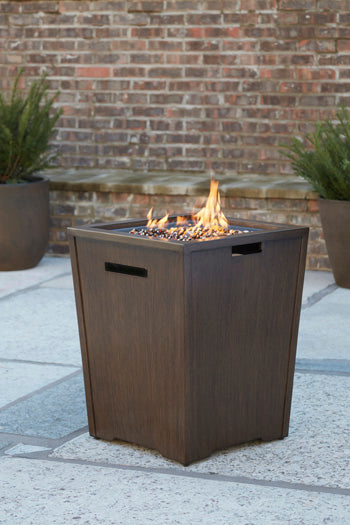 Rodeway South Fire Pit - Premium Fire Pit from Ashley Furniture - Just $468.65! Shop now at Furniture Wholesale Plus  We are the best furniture store in Nashville, Hendersonville, Goodlettsville, Madison, Antioch, Mount Juliet, Lebanon, Gallatin, Springfield, Murfreesboro, Franklin, Brentwood