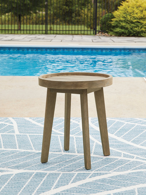 Marina Sun Outdoor End Table - Premium Outdoor End Table from Ashley Furniture - Just $99.08! Shop now at Furniture Wholesale Plus  We are the best furniture store in Nashville, Hendersonville, Goodlettsville, Madison, Antioch, Mount Juliet, Lebanon, Gallatin, Springfield, Murfreesboro, Franklin, Brentwood