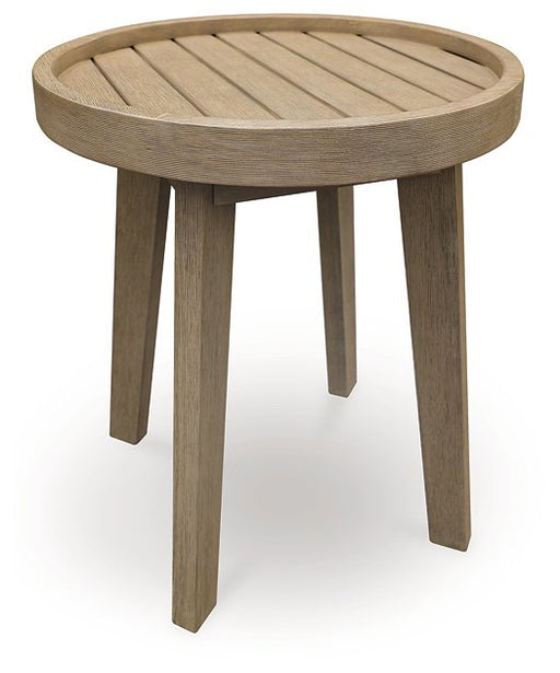 Marina Sun Outdoor End Table - Premium Outdoor End Table from Ashley Furniture - Just $99.08! Shop now at Furniture Wholesale Plus  We are the best furniture store in Nashville, Hendersonville, Goodlettsville, Madison, Antioch, Mount Juliet, Lebanon, Gallatin, Springfield, Murfreesboro, Franklin, Brentwood