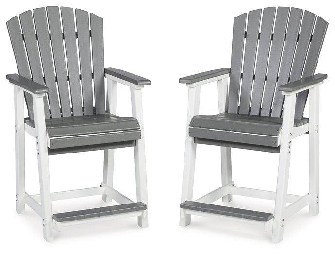 Transville Outdoor Counter Height Bar Stool (Set of 2) - Premium Outdoor Counter Barstool from Ashley Furniture - Just $894.95! Shop now at Furniture Wholesale Plus  We are the best furniture store in Nashville, Hendersonville, Goodlettsville, Madison, Antioch, Mount Juliet, Lebanon, Gallatin, Springfield, Murfreesboro, Franklin, Brentwood