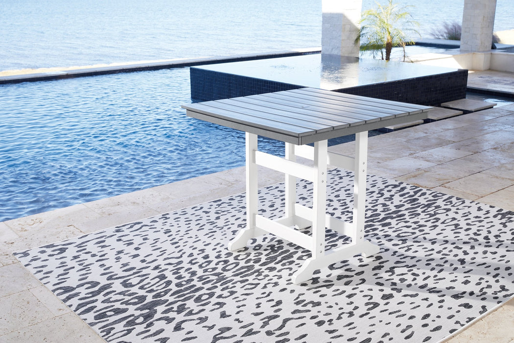Transville Outdoor Counter Height Dining Table - Premium Outdoor Counter Table from Ashley Furniture - Just $683.77! Shop now at Furniture Wholesale Plus  We are the best furniture store in Nashville, Hendersonville, Goodlettsville, Madison, Antioch, Mount Juliet, Lebanon, Gallatin, Springfield, Murfreesboro, Franklin, Brentwood