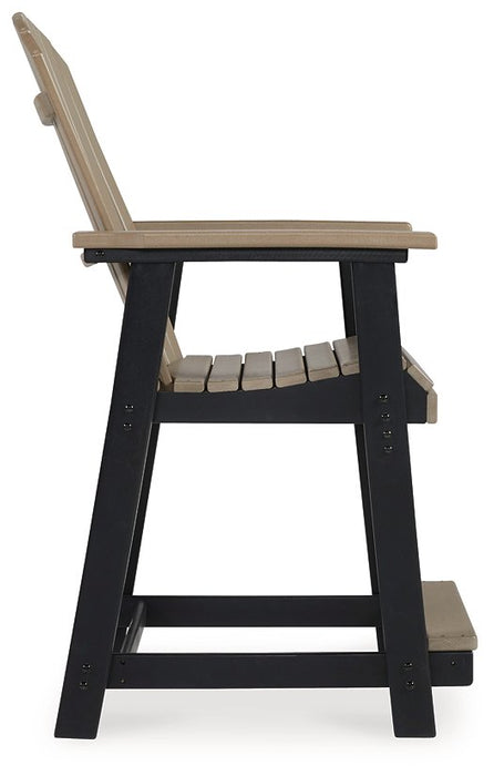 Fairen Trail Outdoor Counter Height Bar Stool (Set of 2) - Premium Outdoor Counter Barstool from Ashley Furniture - Just $925.11! Shop now at Furniture Wholesale Plus  We are the best furniture store in Nashville, Hendersonville, Goodlettsville, Madison, Antioch, Mount Juliet, Lebanon, Gallatin, Springfield, Murfreesboro, Franklin, Brentwood