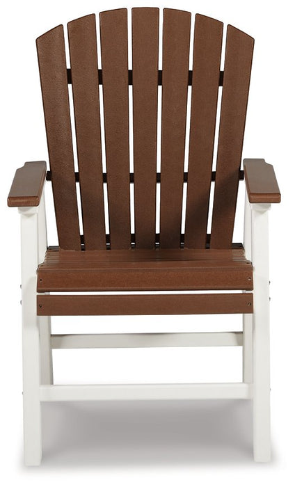 Genesis Bay Outdoor Dining Arm Chair (Set of 2) - Premium Outdoor Dining Chair from Ashley Furniture - Just $603.33! Shop now at Furniture Wholesale Plus  We are the best furniture store in Nashville, Hendersonville, Goodlettsville, Madison, Antioch, Mount Juliet, Lebanon, Gallatin, Springfield, Murfreesboro, Franklin, Brentwood