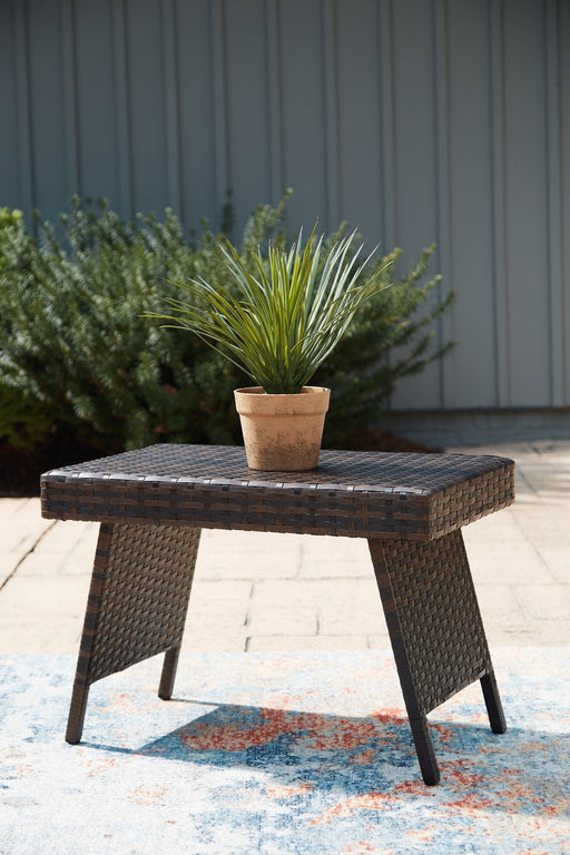 Kantana End Table - Premium Outdoor End Table from Ashley Furniture - Just $95.55! Shop now at Furniture Wholesale Plus  We are the best furniture store in Nashville, Hendersonville, Goodlettsville, Madison, Antioch, Mount Juliet, Lebanon, Gallatin, Springfield, Murfreesboro, Franklin, Brentwood