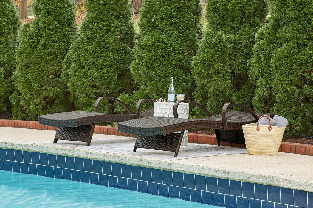 Kantana Chaise Lounge (set of 2) - Premium Outdoor Seating from Ashley Furniture - Just $502.32! Shop now at Furniture Wholesale Plus  We are the best furniture store in Nashville, Hendersonville, Goodlettsville, Madison, Antioch, Mount Juliet, Lebanon, Gallatin, Springfield, Murfreesboro, Franklin, Brentwood