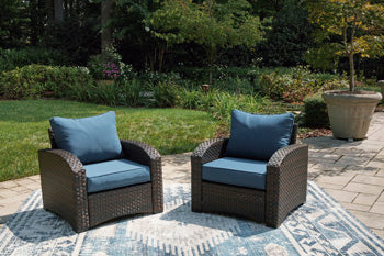 Windglow Outdoor Lounge Chair with Cushion - Premium Outdoor Seating from Ashley Furniture - Just $312.95! Shop now at Furniture Wholesale Plus  We are the best furniture store in Nashville, Hendersonville, Goodlettsville, Madison, Antioch, Mount Juliet, Lebanon, Gallatin, Springfield, Murfreesboro, Franklin, Brentwood