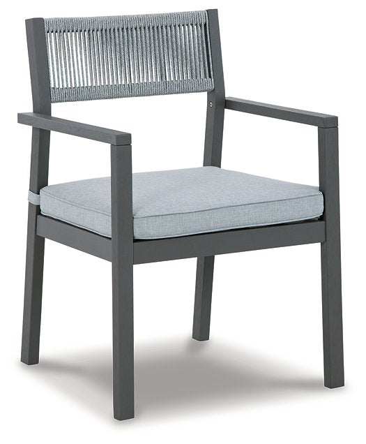 Eden Town Arm Chair with Cushion (Set of 2) - Premium Outdoor Dining Chair from Ashley Furniture - Just $321.78! Shop now at Furniture Wholesale Plus  We are the best furniture store in Nashville, Hendersonville, Goodlettsville, Madison, Antioch, Mount Juliet, Lebanon, Gallatin, Springfield, Murfreesboro, Franklin, Brentwood