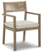 Aria Plains Arm Chair with Cushion (Set of 2) - Premium Outdoor Dining Chair from Ashley Furniture - Just $321.78! Shop now at Furniture Wholesale Plus  We are the best furniture store in Nashville, Hendersonville, Goodlettsville, Madison, Antioch, Mount Juliet, Lebanon, Gallatin, Springfield, Murfreesboro, Franklin, Brentwood
