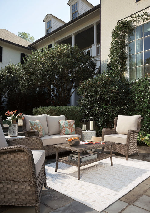 Clear Ridge Outdoor Conversation Set - Premium Outdoor Table Set from Ashley Furniture - Just $1356.17! Shop now at Furniture Wholesale Plus  We are the best furniture store in Nashville, Hendersonville, Goodlettsville, Madison, Antioch, Mount Juliet, Lebanon, Gallatin, Springfield, Murfreesboro, Franklin, Brentwood