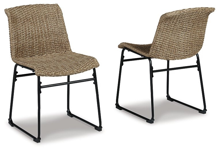 Amaris Outdoor Dining Chair (Set of 2) - Premium Outdoor Dining Chair from Ashley Furniture - Just $170.95! Shop now at Furniture Wholesale Plus  We are the best furniture store in Nashville, Hendersonville, Goodlettsville, Madison, Antioch, Mount Juliet, Lebanon, Gallatin, Springfield, Murfreesboro, Franklin, Brentwood