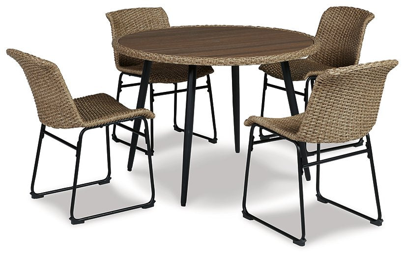 Amaris Outdoor Dining Set - Premium Outdoor Dining Set from Ashley Furniture - Just $432.40! Shop now at Furniture Wholesale Plus  We are the best furniture store in Nashville, Hendersonville, Goodlettsville, Madison, Antioch, Mount Juliet, Lebanon, Gallatin, Springfield, Murfreesboro, Franklin, Brentwood