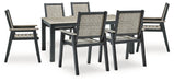 Mount Valley Outdoor Dining Set - Premium Outdoor Dining Set from Ashley Furniture - Just $1729.55! Shop now at Furniture Wholesale Plus  We are the best furniture store in Nashville, Hendersonville, Goodlettsville, Madison, Antioch, Mount Juliet, Lebanon, Gallatin, Springfield, Murfreesboro, Franklin, Brentwood