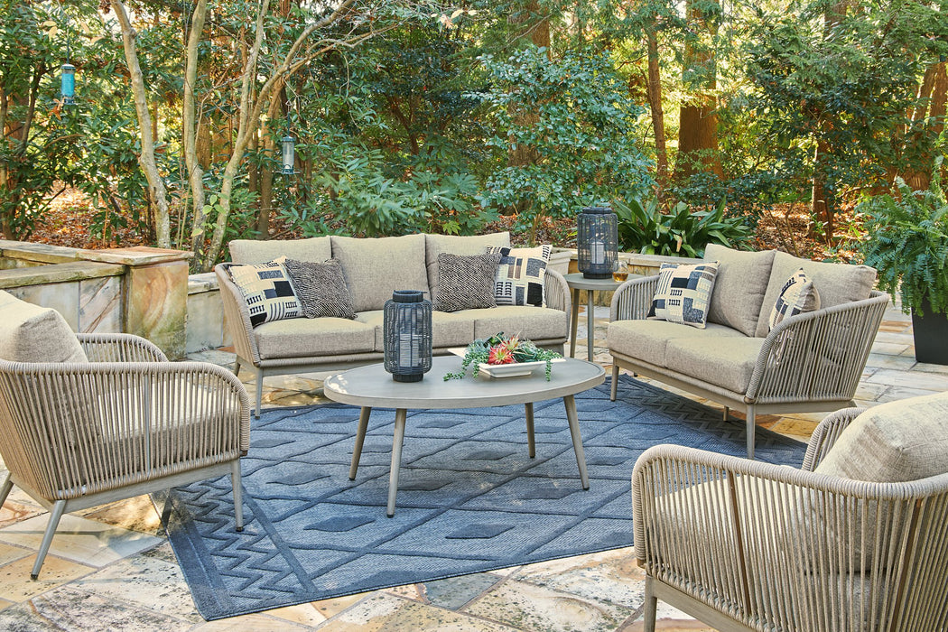 Swiss Valley Outdoor Package - Premium Outdoor Seating Set from Ashley Furniture - Just $845.03! Shop now at Furniture Wholesale Plus  We are the best furniture store in Nashville, Hendersonville, Goodlettsville, Madison, Antioch, Mount Juliet, Lebanon, Gallatin, Springfield, Murfreesboro, Franklin, Brentwood