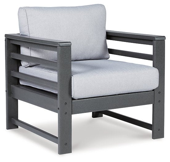 Amora Outdoor Lounge Chair with Cushion (Set of 2) - Premium Outdoor Seating from Ashley Furniture - Just $767.13! Shop now at Furniture Wholesale Plus  We are the best furniture store in Nashville, Hendersonville, Goodlettsville, Madison, Antioch, Mount Juliet, Lebanon, Gallatin, Springfield, Murfreesboro, Franklin, Brentwood
