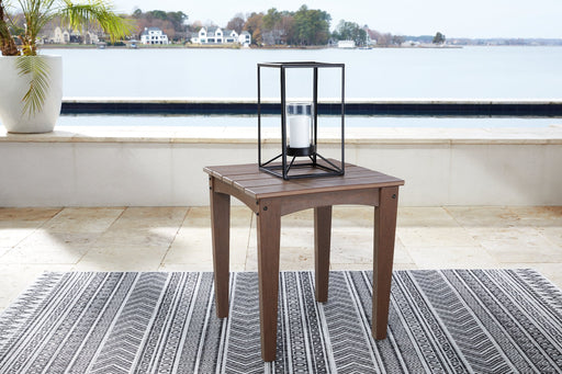 Emmeline Outdoor End Table - Premium Outdoor End Table from Ashley Furniture - Just $148.51! Shop now at Furniture Wholesale Plus  We are the best furniture store in Nashville, Hendersonville, Goodlettsville, Madison, Antioch, Mount Juliet, Lebanon, Gallatin, Springfield, Murfreesboro, Franklin, Brentwood