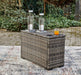 Harbor Court Console with Drink Holders - Premium Outdoor Seating from Ashley Furniture - Just $120.67! Shop now at Furniture Wholesale Plus  We are the best furniture store in Nashville, Hendersonville, Goodlettsville, Madison, Antioch, Mount Juliet, Lebanon, Gallatin, Springfield, Murfreesboro, Franklin, Brentwood