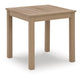 Hallow Creek Outdoor End Table - Premium Outdoor End Table from Ashley Furniture - Just $183.82! Shop now at Furniture Wholesale Plus  We are the best furniture store in Nashville, Hendersonville, Goodlettsville, Madison, Antioch, Mount Juliet, Lebanon, Gallatin, Springfield, Murfreesboro, Franklin, Brentwood