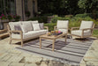 Hallow Creek Outdoor Set - Premium Outdoor Table Set from Ashley Furniture - Just $3275.64! Shop now at Furniture Wholesale Plus  We are the best furniture store in Nashville, Hendersonville, Goodlettsville, Madison, Antioch, Mount Juliet, Lebanon, Gallatin, Springfield, Murfreesboro, Franklin, Brentwood