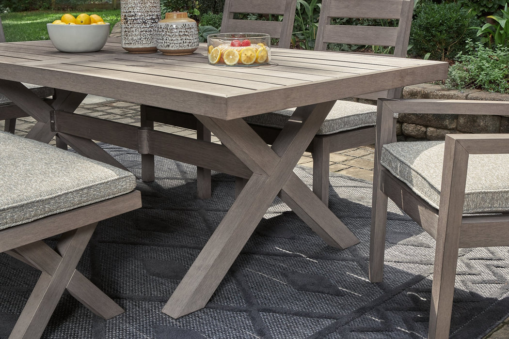 Hillside Barn Outdoor Dining Set - Premium Outdoor Dining Set from Ashley Furniture - Just $3499.31! Shop now at Furniture Wholesale Plus  We are the best furniture store in Nashville, Hendersonville, Goodlettsville, Madison, Antioch, Mount Juliet, Lebanon, Gallatin, Springfield, Murfreesboro, Franklin, Brentwood
