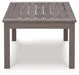 Hillside Barn Outdoor Coffee Table - Premium Outdoor Cocktail Table from Ashley Furniture - Just $298.57! Shop now at Furniture Wholesale Plus  We are the best furniture store in Nashville, Hendersonville, Goodlettsville, Madison, Antioch, Mount Juliet, Lebanon, Gallatin, Springfield, Murfreesboro, Franklin, Brentwood