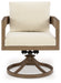 Serene Bay Outdoor Swivel Dining Chair with Cushion (Set of 2) - Premium Outdoor Dining Chair from Ashley Furniture - Just $1088.01! Shop now at Furniture Wholesale Plus  We are the best furniture store in Nashville, Hendersonville, Goodlettsville, Madison, Antioch, Mount Juliet, Lebanon, Gallatin, Springfield, Murfreesboro, Franklin, Brentwood