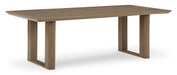 Serene Bay Outdoor Dining Table - Premium Outdoor Dining Table from Ashley Furniture - Just $1242.86! Shop now at Furniture Wholesale Plus  We are the best furniture store in Nashville, Hendersonville, Goodlettsville, Madison, Antioch, Mount Juliet, Lebanon, Gallatin, Springfield, Murfreesboro, Franklin, Brentwood