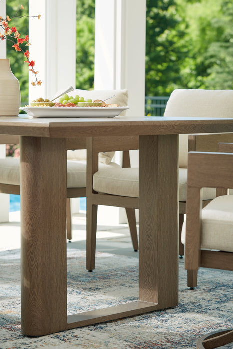 Serene Bay Outdoor Dining Table - Premium Outdoor Dining Table from Ashley Furniture - Just $1242.86! Shop now at Furniture Wholesale Plus  We are the best furniture store in Nashville, Hendersonville, Goodlettsville, Madison, Antioch, Mount Juliet, Lebanon, Gallatin, Springfield, Murfreesboro, Franklin, Brentwood