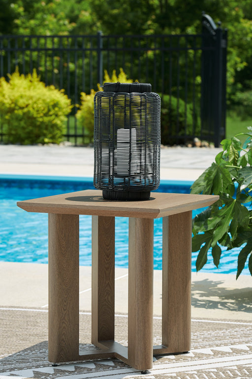 Serene Bay Outdoor End Table - Premium Outdoor End Table from Ashley Furniture - Just $325.05! Shop now at Furniture Wholesale Plus  We are the best furniture store in Nashville, Hendersonville, Goodlettsville, Madison, Antioch, Mount Juliet, Lebanon, Gallatin, Springfield, Murfreesboro, Franklin, Brentwood