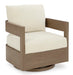 Serene Bay Outdoor Swivel Glider Chair with Cushion - Premium Outdoor Dining Chair from Ashley Furniture - Just $821.38! Shop now at Furniture Wholesale Plus  We are the best furniture store in Nashville, Hendersonville, Goodlettsville, Madison, Antioch, Mount Juliet, Lebanon, Gallatin, Springfield, Murfreesboro, Franklin, Brentwood