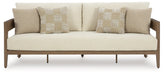 Serene Bay Outdoor Sofa with Cushion - Premium Outdoor Seating from Ashley Furniture - Just $1637.95! Shop now at Furniture Wholesale Plus  We are the best furniture store in Nashville, Hendersonville, Goodlettsville, Madison, Antioch, Mount Juliet, Lebanon, Gallatin, Springfield, Murfreesboro, Franklin, Brentwood