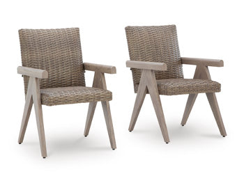 Cliff Trails Outdoor Arm Chair (Set of 2) - Premium Outdoor Dining Chair from Ashley Furniture - Just $834.62! Shop now at Furniture Wholesale Plus  We are the best furniture store in Nashville, Hendersonville, Goodlettsville, Madison, Antioch, Mount Juliet, Lebanon, Gallatin, Springfield, Murfreesboro, Franklin, Brentwood