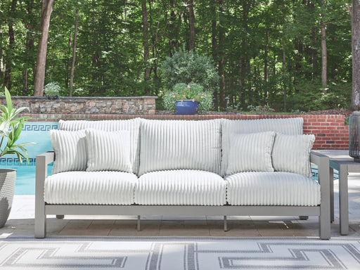 Hurley Park Outdoor Sofa with Cushion - Premium Outdoor Seating from Ashley Furniture - Just $1327.24! Shop now at Furniture Wholesale Plus  We are the best furniture store in Nashville, Hendersonville, Goodlettsville, Madison, Antioch, Mount Juliet, Lebanon, Gallatin, Springfield, Murfreesboro, Franklin, Brentwood