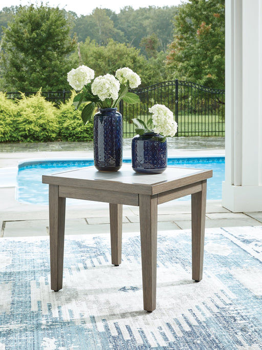 Rainier Ranch Outdoor End Table - Premium Outdoor End Table from Ashley Furniture - Just $325.05! Shop now at Furniture Wholesale Plus  We are the best furniture store in Nashville, Hendersonville, Goodlettsville, Madison, Antioch, Mount Juliet, Lebanon, Gallatin, Springfield, Murfreesboro, Franklin, Brentwood