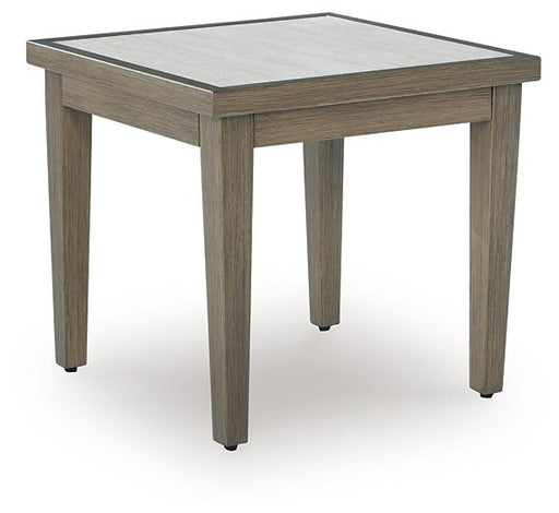 Rainier Ranch Outdoor End Table - Premium Outdoor End Table from Ashley Furniture - Just $325.05! Shop now at Furniture Wholesale Plus  We are the best furniture store in Nashville, Hendersonville, Goodlettsville, Madison, Antioch, Mount Juliet, Lebanon, Gallatin, Springfield, Murfreesboro, Franklin, Brentwood