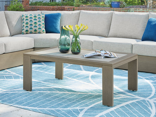 Kimpton Isle Outdoor Coffee Table - Premium Outdoor Cocktail Table from Ashley Furniture - Just $598.69! Shop now at Furniture Wholesale Plus  We are the best furniture store in Nashville, Hendersonville, Goodlettsville, Madison, Antioch, Mount Juliet, Lebanon, Gallatin, Springfield, Murfreesboro, Franklin, Brentwood