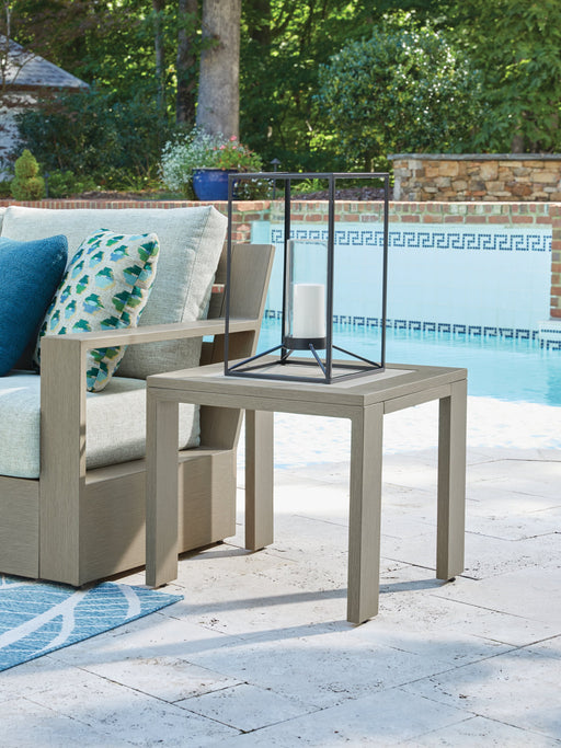 Kimpton Isle Outdoor End Table - Premium Outdoor End Table from Ashley Furniture - Just $280.92! Shop now at Furniture Wholesale Plus  We are the best furniture store in Nashville, Hendersonville, Goodlettsville, Madison, Antioch, Mount Juliet, Lebanon, Gallatin, Springfield, Murfreesboro, Franklin, Brentwood