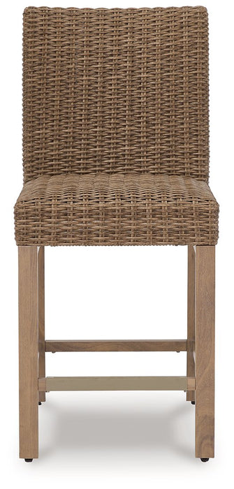 Walton Bridge Outdoor Bar Stool (Set of 2) - Premium Outdoor Barstool from Ashley Furniture - Just $643.55! Shop now at Furniture Wholesale Plus  We are the best furniture store in Nashville, Hendersonville, Goodlettsville, Madison, Antioch, Mount Juliet, Lebanon, Gallatin, Springfield, Murfreesboro, Franklin, Brentwood