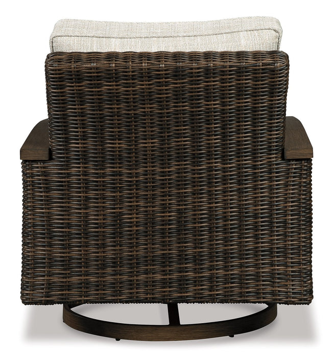 Paradise Trail Swivel Lounge Chair (Set of 2) - Premium Outdoor Seating from Ashley Furniture - Just $1155.52! Shop now at Furniture Wholesale Plus  We are the best furniture store in Nashville, Hendersonville, Goodlettsville, Madison, Antioch, Mount Juliet, Lebanon, Gallatin, Springfield, Murfreesboro, Franklin, Brentwood