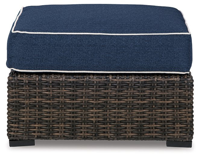 Grasson Lane Ottoman with Cushion - Premium Outdoor Ottoman from Ashley Furniture - Just $201.11! Shop now at Furniture Wholesale Plus  We are the best furniture store in Nashville, Hendersonville, Goodlettsville, Madison, Antioch, Mount Juliet, Lebanon, Gallatin, Springfield, Murfreesboro, Franklin, Brentwood