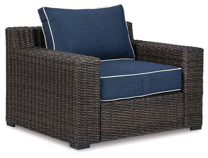 Grasson Lane Grasson Lane Nuvella Sofa with Coffee Table and 2 Lounge Chairs - Premium Outdoor Table Set from Ashley Furniture - Just $2543! Shop now at Furniture Wholesale Plus  We are the best furniture store in Nashville, Hendersonville, Goodlettsville, Madison, Antioch, Mount Juliet, Lebanon, Gallatin, Springfield, Murfreesboro, Franklin, Brentwood