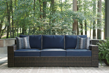 Grasson Lane Outdoor Sofa and Loveseat with Lounge Chairs and End Table - Premium Outdoor Seating Set from Ashley Furniture - Just $3133.59! Shop now at Furniture Wholesale Plus  We are the best furniture store in Nashville, Hendersonville, Goodlettsville, Madison, Antioch, Mount Juliet, Lebanon, Gallatin, Springfield, Murfreesboro, Franklin, Brentwood