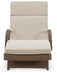 Beachcroft Outdoor Chaise Lounge with Cushion - Premium Outdoor Seating from Ashley Furniture - Just $427.70! Shop now at Furniture Wholesale Plus  We are the best furniture store in Nashville, Hendersonville, Goodlettsville, Madison, Antioch, Mount Juliet, Lebanon, Gallatin, Springfield, Murfreesboro, Franklin, Brentwood
