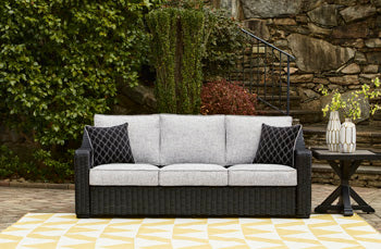 Beachcroft Outdoor Sofa with Cushion - Premium Outdoor Sofa from Ashley Furniture - Just $1327.24! Shop now at Furniture Wholesale Plus  We are the best furniture store in Nashville, Hendersonville, Goodlettsville, Madison, Antioch, Mount Juliet, Lebanon, Gallatin, Springfield, Murfreesboro, Franklin, Brentwood