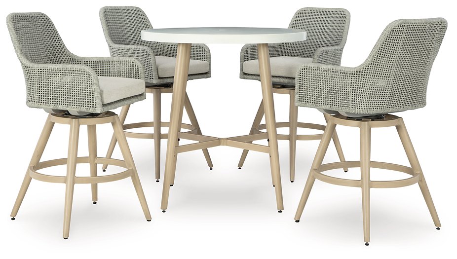 Seton Creek Outdoor Dining Package - Premium Outdoor Dining Set from Ashley Furniture - Just $1864.30! Shop now at Furniture Wholesale Plus  We are the best furniture store in Nashville, Hendersonville, Goodlettsville, Madison, Antioch, Mount Juliet, Lebanon, Gallatin, Springfield, Murfreesboro, Franklin, Brentwood